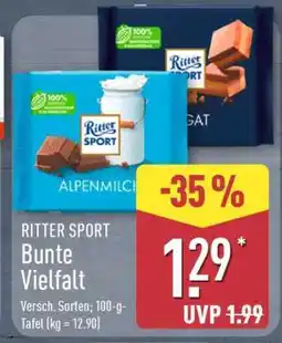 Aldi Nord Ritter Sport Bunte Vielfalt Angebot