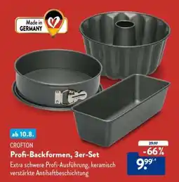 Aldi Nord CROFTON Profi-Backformen, 3er-Set Angebot