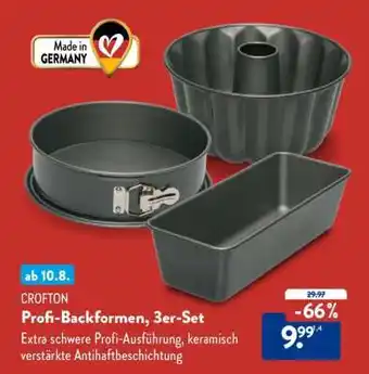 Aldi Nord CROFTON Profi-Backformen, 3er-Set Angebot