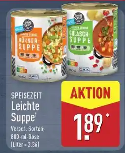Aldi Nord SPEISEZEIT Leichte Suppe Angebot