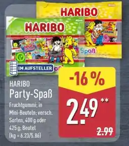 Aldi Nord HARIBO Party-Spaß Angebot