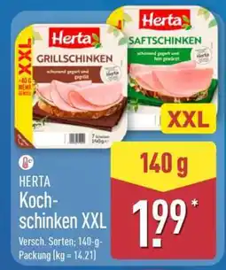 Aldi Nord HERTA Kochschinken XXL Angebot