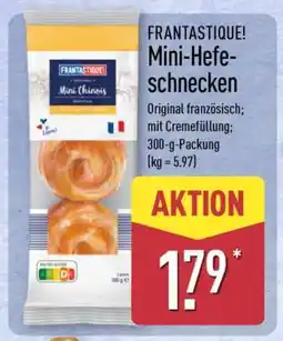 Aldi Nord FRANTASTIQUE! Mini-Hefeschnecken Angebot