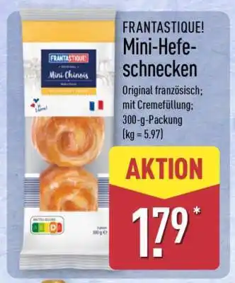 Aldi Nord FRANTASTIQUE! Mini-Hefeschnecken Angebot