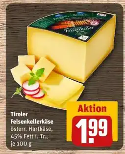 REWE Tiroler Felsenkellerkäse Angebot