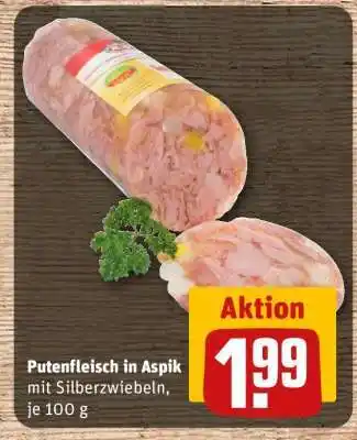 REWE Putenfleisch in Aspik Angebot