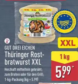 Aldi Nord Thüringer Rostbratwurst XXL Angebot