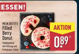Aldi Nord MEIN BESTES Filled Berry Donut Angebot