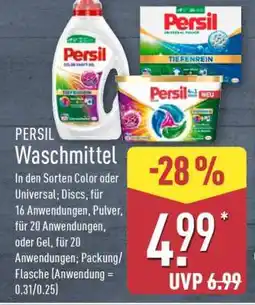 Aldi Nord PERSIL Waschmittel Angebot
