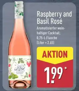 Aldi Nord Raspberry and Basil Rosé Angebot