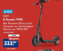 Aldi Nord E-Scooter V40i Angebot