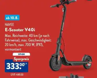 Aldi Nord E-Scooter V40i Angebot