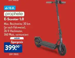 Aldi Nord prophete E-Scooter 1.0 Angebot