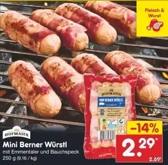 Netto Marken-Discount Mini Berner Würstl Angebot