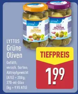 Aldi Nord LYTTOS Grüne Oliven Angebot