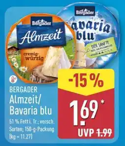 Aldi Nord BERGADER Almzeit/Bavaria blu Angebot