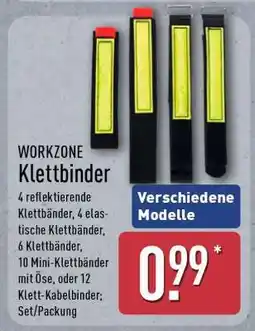 Aldi Nord WORKZONE Klettbinder Angebot