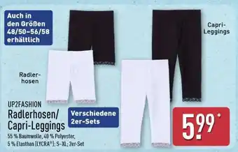 Aldi Nord UP2FASHION Radlerhosen/Capri-Leggings Angebot
