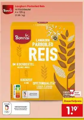 Netto Marken-Discount Langkorn Parboiled Reis Angebot