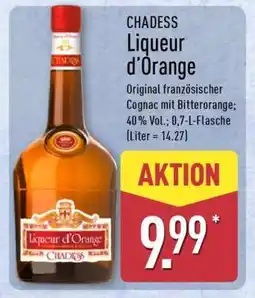 Aldi Nord CHADESS Liqueur d'Orange Angebot