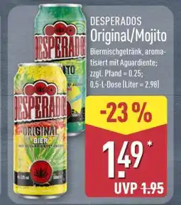 Aldi Nord DESPERADOS Original/Mojito Angebot