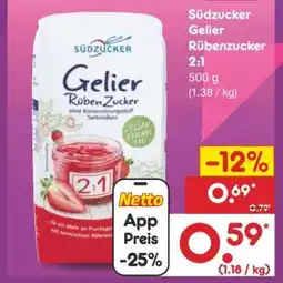 Netto Marken-Discount Südzucker Gelier Rübenzucker 2:1 Angebot
