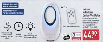 Aldi Nord AMBIANO Rotorloser Design-Ventilator Angebot