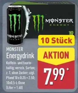 Aldi Nord MONSTER Energydrink Angebot