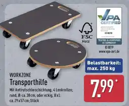 Aldi Nord WORKZONE Transporthilfe Angebot