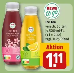 REWE Ice Tea Angebot