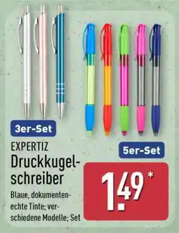 Aldi Nord EXPERTIZ Druckkugelschreiber Angebot