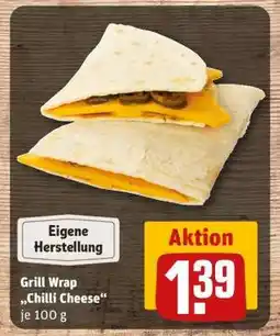 REWE Grill Wrap „Chilli Cheese“ Angebot