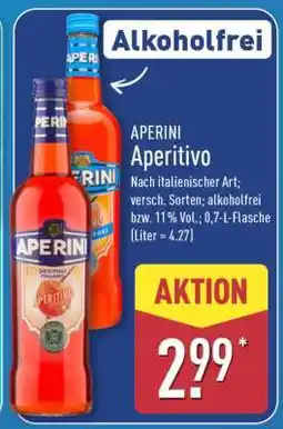 Aldi Nord APERINI Aperitivo Angebot