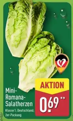 Aldi Nord Mini-Romana- Salatherzen Angebot