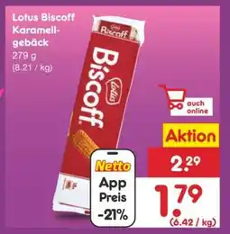 Netto Marken-Discount Lotus Biscoff Karamellgebäck Angebot