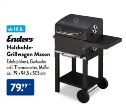Aldi Nord Enders Holzkohle-Grillwagen Mason Angebot
