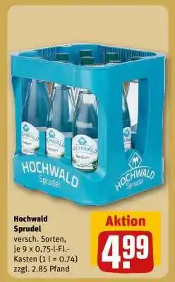 REWE Hochwald Sprudel Angebot
