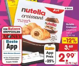 Netto Marken-Discount Nutella Croissant Angebot