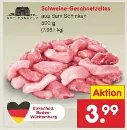 Netto Marken-Discount Schweine- geschnetzeltes Angebot
