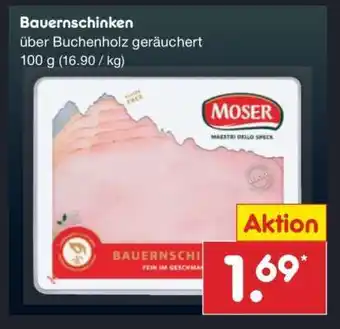 Netto Marken-Discount Bauernschinken Angebot