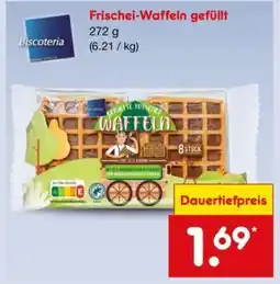 Netto Marken-Discount Frischei-Waffeln gefüllt Angebot