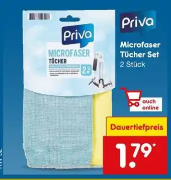Netto Marken-Discount Microfaser Tücher Set Angebot