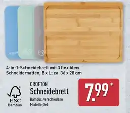 Aldi Nord CROFTON Schneidebrett Angebot