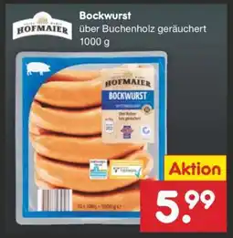 Netto Marken-Discount Bockwurst Angebot
