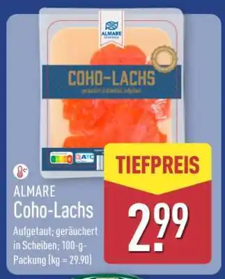 Aldi Nord ALMARE Coho-Lachs Angebot
