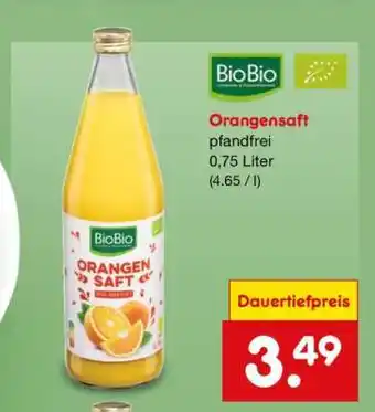 Netto Marken-Discount Orangensaft Angebot