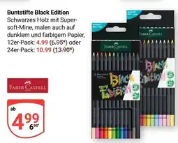 Globus Faber-castell buntstifte black edition 12er-pack Angebot