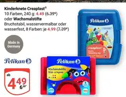 Globus Pelikan kinderknete creaplast Angebot