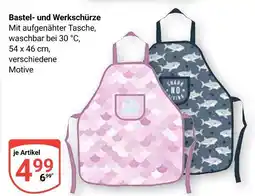 Globus Bastel- und werkschürze Angebot