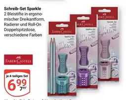 Globus Faber-castell schreib-set sparkle blau Angebot